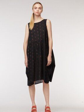 Gorman Black Metallic Embroidered Dress - AU 8 / US 4